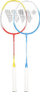Set raketash badminton WISH Alumtec 366K, 2 copë, me çantë mbrojtëse, shumëngjyrësh