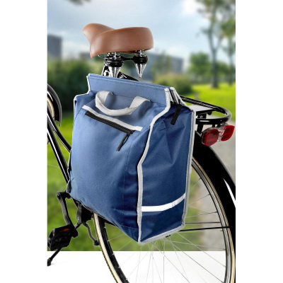 Çantë biçiklete Dunlop Pannier, 20L, e papërshkueshme nga uji, blu