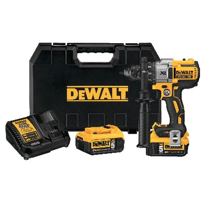 Makine trapan vidhosese Dewalt DCD991P2, 18V, 2 bateri 5Ah, e verdhë