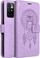 Kapak telefoni MEZZO Book Case për Xiaomi Redmi 10, tip libër, me figurë dreamcatcher, ngjyrë lejla