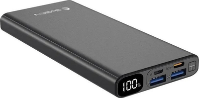 Powerbank GoGEN PB100008B, 10000mAh, 3 dalje USB me Power Delivery, i zi