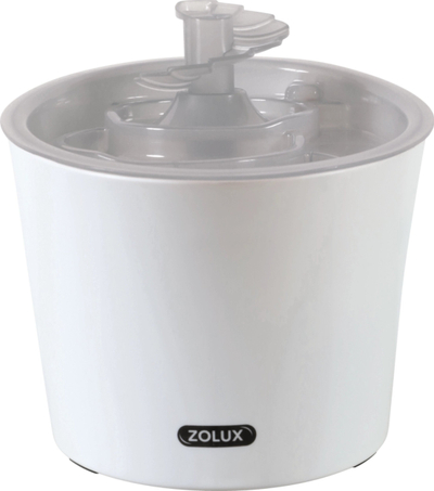 Burim uji për kafshë Zolux Calypso, 3L, me filtër, i bardhë