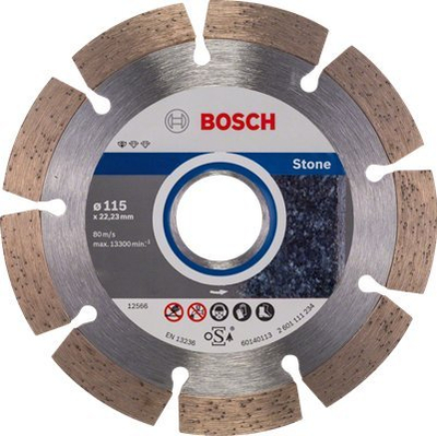 Disk prerës diamanti Bosch 2608603237, 180mm, vrimë 22.23mm, për gur