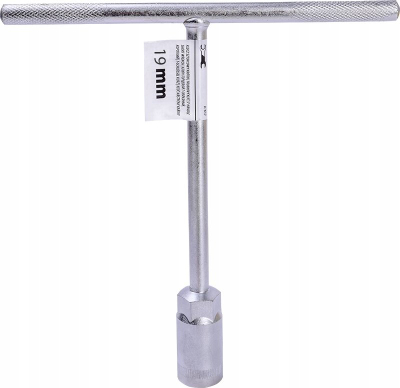 Çelës tub T pa firmë 19mm, gjatësi 190mm, metalik