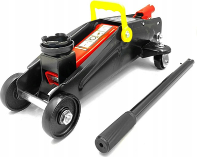 Fërçë hidraulike Low Profile Trolley, 2T, lartësi min 135 mm, e kuqe