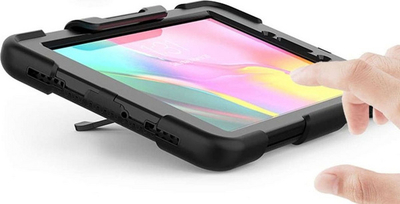 Mbrojtëse Alogy Military Duty për Galaxy Tab A 8.0 2019 T290/T295, e zezë