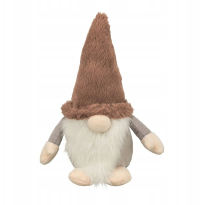 Lodër për qen Trixie Xmas Gnome, 30 cm, plush, shumëngjyrëshe