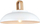 Llambadar varës Netlighting ITLMDM3153/1L, 1xE27, 40 cm, i bardhë