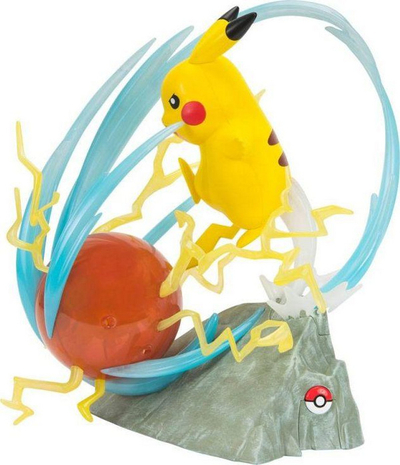 Figurë Pokemon - Pikachu Deluxe Jazwares (PKW2370), i verdhë