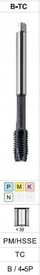 Çapim fileti FANAR TAP M16x1.5 DIN 374 HSSE PM TICN, gri metalik