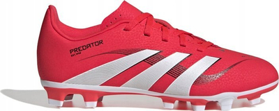 Kopaçe futbolli fëmijësh adidas Predator Club FG MG Jr ID3813, terren i thatë dhe artificial, të bardha