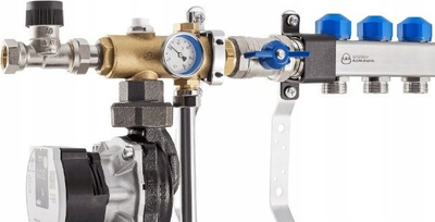 Kolektor ngrohje Kan-Therm InoxFlow RNN, 6 qarqe, 1 1/4", inox