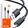 Kabllo karikimi Mcdodo CA-3640, USB-A në Lightning, 1.2m, e zezë