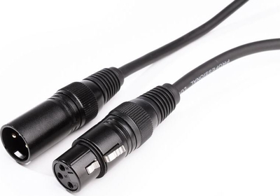 Kabllo audio Monkey Banana 230923, XLR mashkull–mashkull, 2m, e zezë