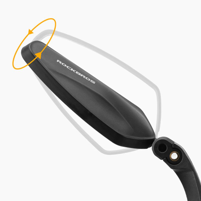 Shalë biçiklete Rockbros 38210005001, për MTB, ergonomike, e zezë