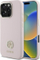 Kllëf telefoni Guess GUHCP16XM4DGPP për iPhone 16 Pro Max 6.9", silikon, rozë e çelët