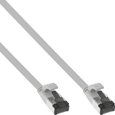 Kabllo rrjeti InLine Cat.8.1 U/FTP, flat, 0.5m, gri
