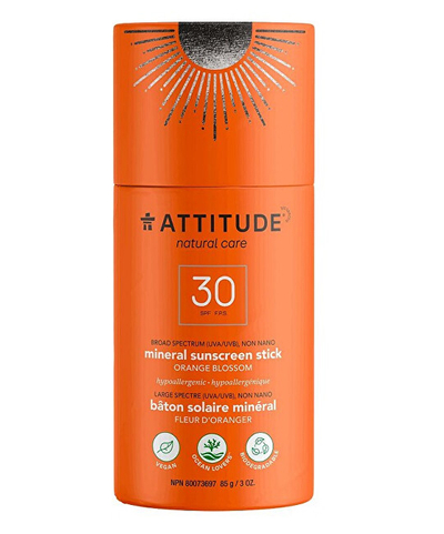 Krem mbrojtës ndaj diellit Attitude SPF 30 Orange Blossom, 85 g
