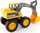 Lodër eskavator John Deere Big Scoop, 15", plastikë, verdhë gri