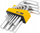 Set çelësa imbus JCB, 13 copë, 2-19 mm, metalik