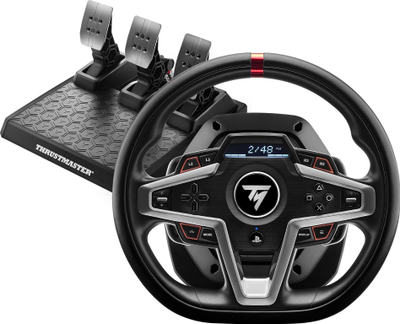 Set timoni gare Thrustmaster T248 me TH8S, për PC, PS4, PS5, ngjyrë e zezë