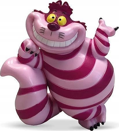 Figurë lodre Bullyland 11401 Cheshire Cat Disney Alice in Wonderland, 7.3 cm, pa PVC, shumëngjyrëshe