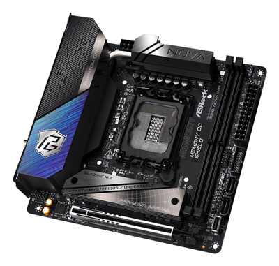 Матична плоча ASRock Z890I NOVA WIFI, LGA1851, DDR5, црна