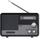 Radio portative Noveen Construction Battery, Bluetooth, USB Micro SD, e zezë