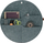 Organizues muri Bertoni Home ARCO DESIGN, prej ndjereje, 45cm, gri XL