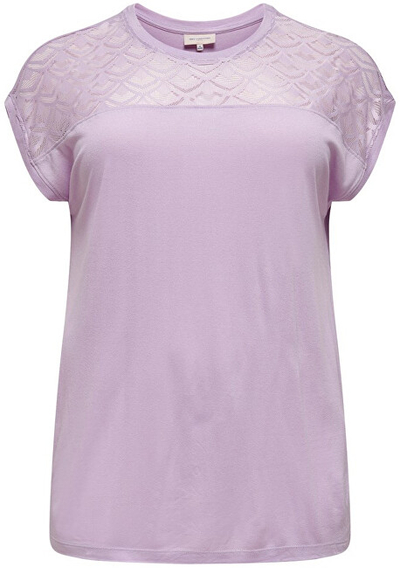 Maicë ONLY CARMAKOMA CARFLAKE 15197908, vjollcë, 3XL-4XL