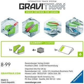 Set zgjerues lojë gravitacioni Ravensburger Gravitrax Jumper, plastike, mbi 8 vjeç