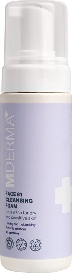 Shkumë pastruese fytyre Dermaknowlogy Face 61, për lëkurë të thatë edhe të ndjeshme, 150 ml