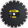 Disk diamanti Samedia ASM, 350mm, për asfalt, i zi