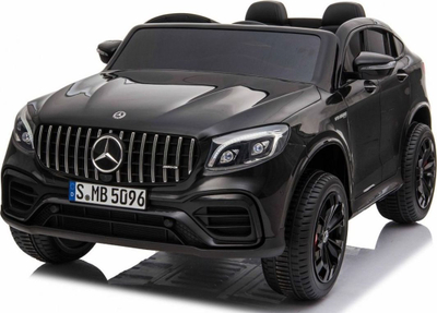 Makinë elektrike për fëmijë Mercedes GLC 63S, SUV 4x4, 2 ulëse, e zezë