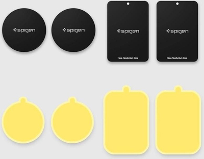 Mbajtës magnetik celulari Spigen MP-4P, e zezë