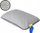 Jastëk kopshti Garden Cushion Jasiek, 52x33 cm, armest dhe mbështetëse koke, shumëngjyrësh