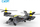Set për ndërtim CaDA Technic Helikopter i Madh 1424EL, 1436 copa, 53.6cm, gri me të verdhë