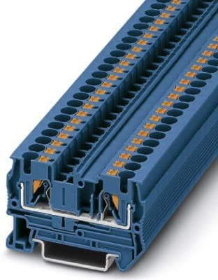 Bllok terminal Phoenix Contact PT 4 BU 3211760, 2 përçues, 0.2 6mm², blu