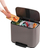 Kosh plehrash Brabantia Bo Step-On, 34L, me 2 ndarje, platin