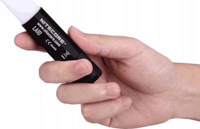 Llambë kampingu Nitecore LA10 Mini, 135 lumene, 1xAA, e zezë