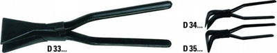Pinca Bessey D331-40, për përthyerje fletësh, 50mm, e drejtë