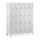 Dollap metalik magazinimi OHS ROBERT, 20 ndarje, 136x172x45 cm, gri