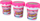 Set slime njëbrirësh Lean Toys Unicorn Slime Kit, 3 ngjyra, me shkëlqim, shumëngjyrësh