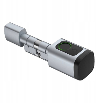 Cilindër bravë inteligjente Avatto SDL V1 S100, 100mm, fingerprint dhe PIN, argjend