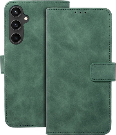 Kuoza-portofol Forcell Tender Book për Samsung Galaxy S23 FE, hapje flip, e zezë