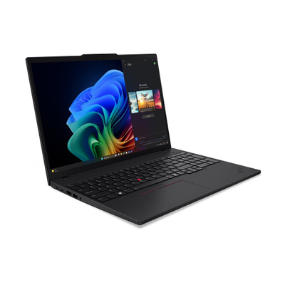 Лаптоп Lenovo ThinkPad T16 Gen 4 (AMD) Copilot+ PC, 16", AMD Ryzen™ AI 7 350, 16 GB DDR5-SDRAM, 512 GB SSD, AMD Radeon 860M, црн