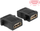 Përshtatës AV Delock HDMI - HDMI (65509), i zi