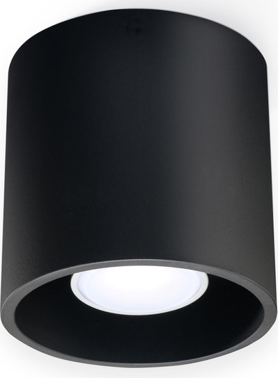 Llambë muri Sollux Orbis, 1x40W, e zezë (SL.0016)