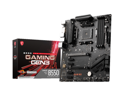 Pllakë amë MSI MPG B550 Gaming Gen3, ATX, socket AM4, e zezë
