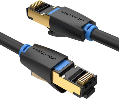 Kabllo rrjeti Vention Cat.8 SSTP, 3m, e zezë